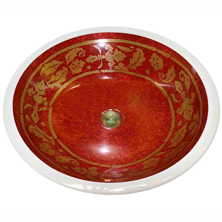 Fall Paddock Hand-Painted Sink