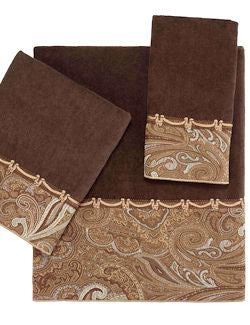 Huntsman's Paisley Cotton Velour Towel Sets - Equine Luxuries