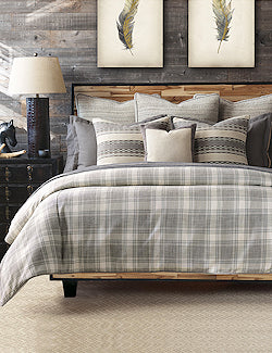 Box Canyon Plaid Luxury Bedding Collection