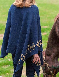 Eco Conscious Horse Bit Knit Wrap