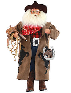 Holiday Horseshoe Santa