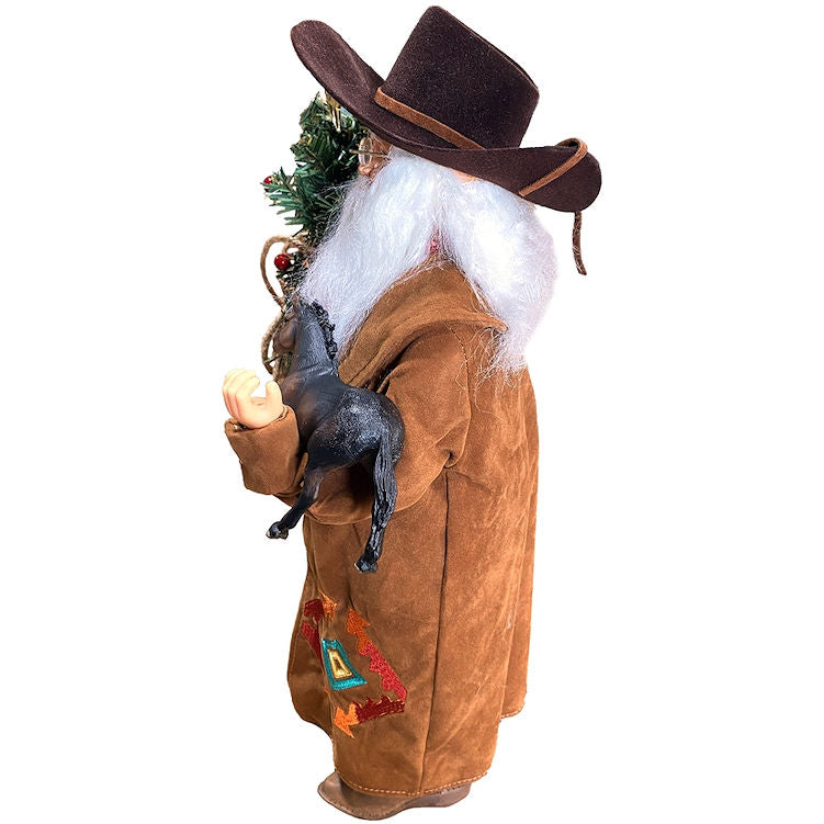 Western Holiday Santa