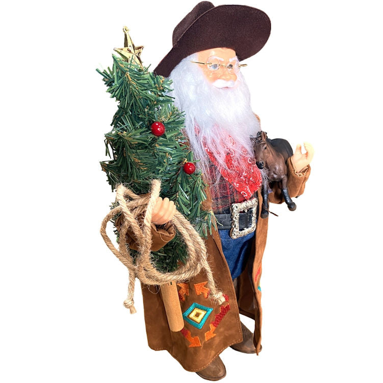 Western Holiday Santa