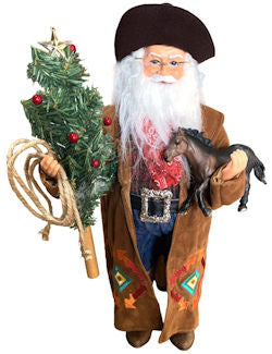 Western Holiday Santa