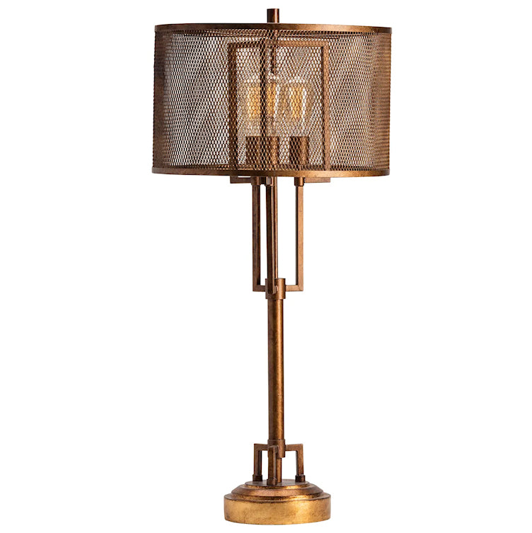 Industrial Golden Age Table Lamp