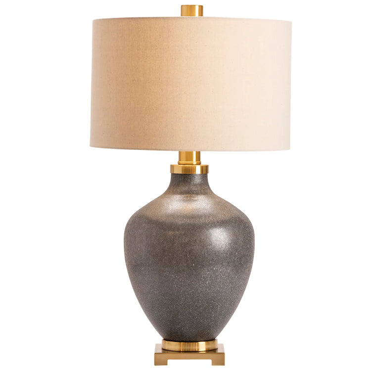 Estate Gray Lighted Base Table Lamp