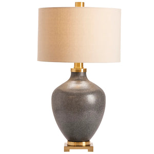 Estate Gray Lighted Base Table Lamp