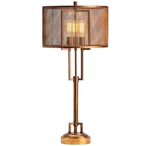 Industrial Golden Age Table Lamp