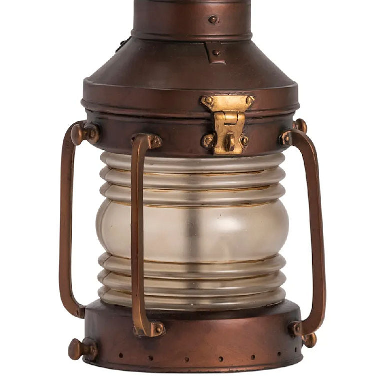 Vintage Ranch Lantern Table Lamp