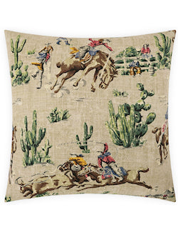 Ranch Hands Linen Pillow