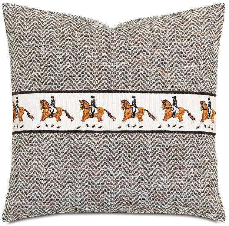 Dressage Woven Chevron Pillows