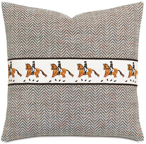 Dressage Woven Chevron Pillows