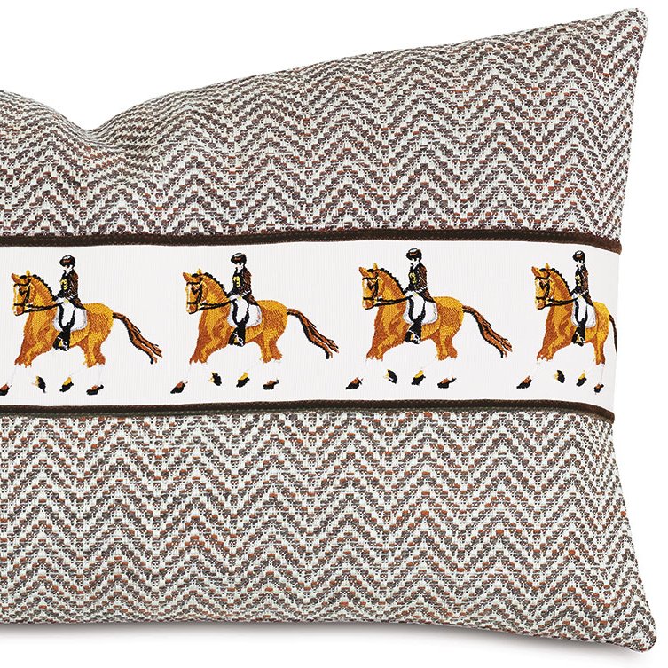 Dressage Woven Chevron Pillows