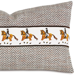 Dressage Woven Chevron Pillows