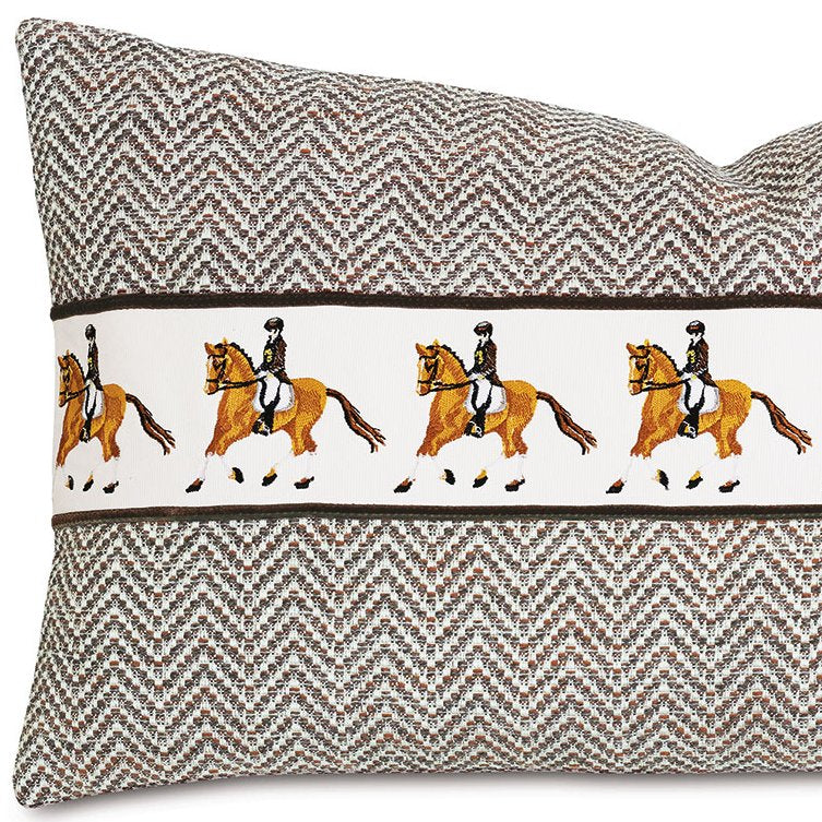 Dressage Woven Chevron Pillows