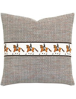 Dressage Woven Chevron Pillows