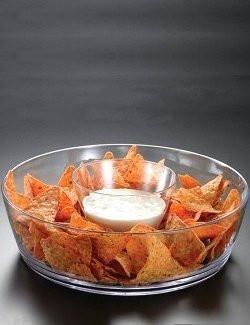 Acrylic Classic Chip & Dip Set