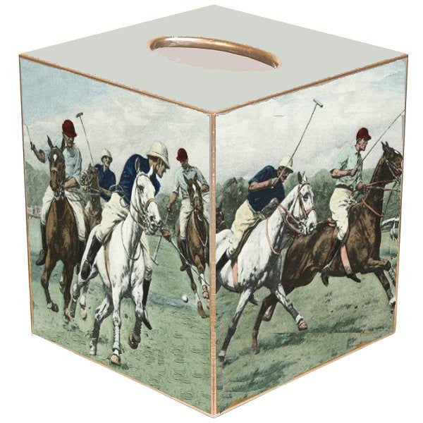 Polo Play Decoupage Bath Set - Equine Luxuries