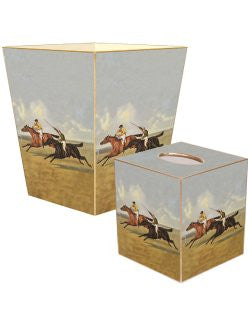 At The Races Decoupage Bath Set