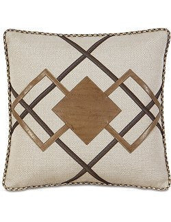 Equine Elements: Diamond Applique Accent Pillow - Equine Luxuries