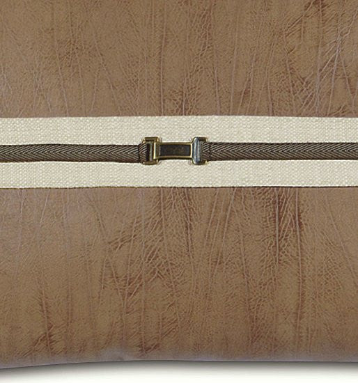 Equine Lumbar Wool Pillow - Spice