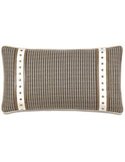 Equine Elements: Houndstooth Lumbar Pillow