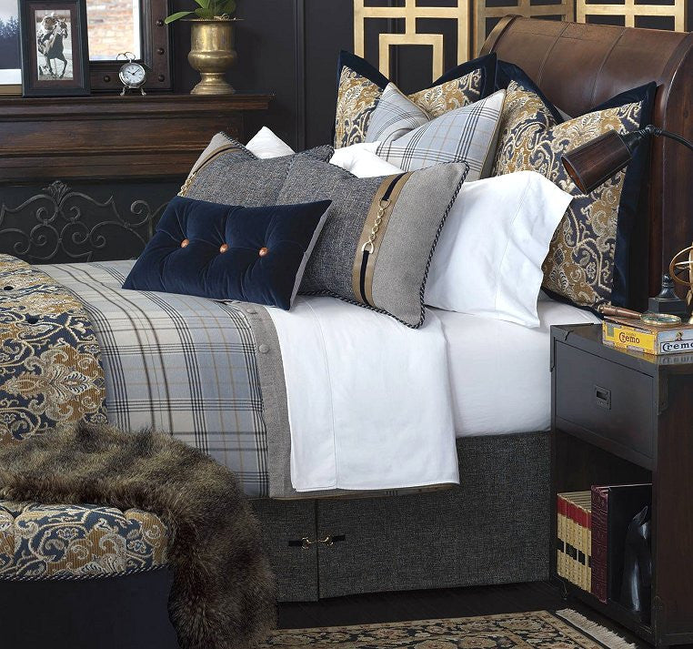 luxury equestrian style bed set