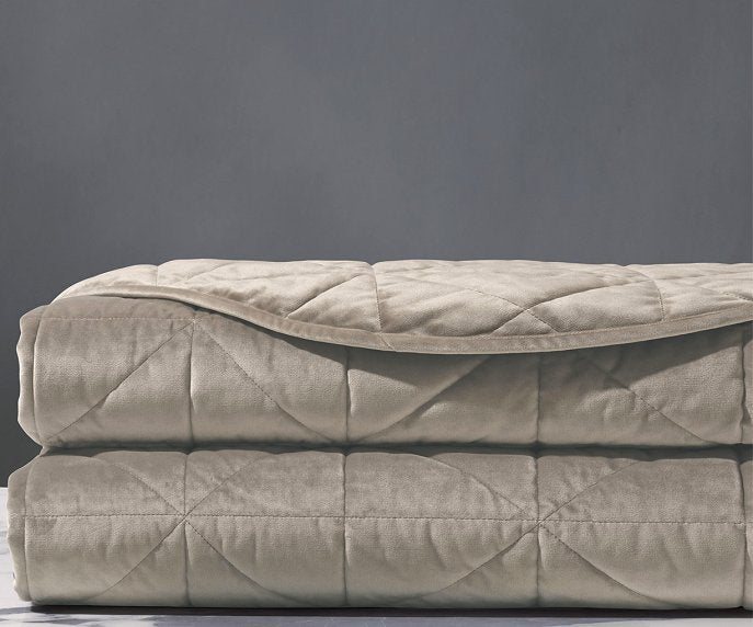 Blue Moon Plaid Luxury Bedding Collection