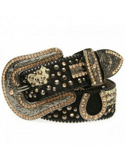 Swarovski Crystals Belt: Colorado Bronze - Equine Luxuries