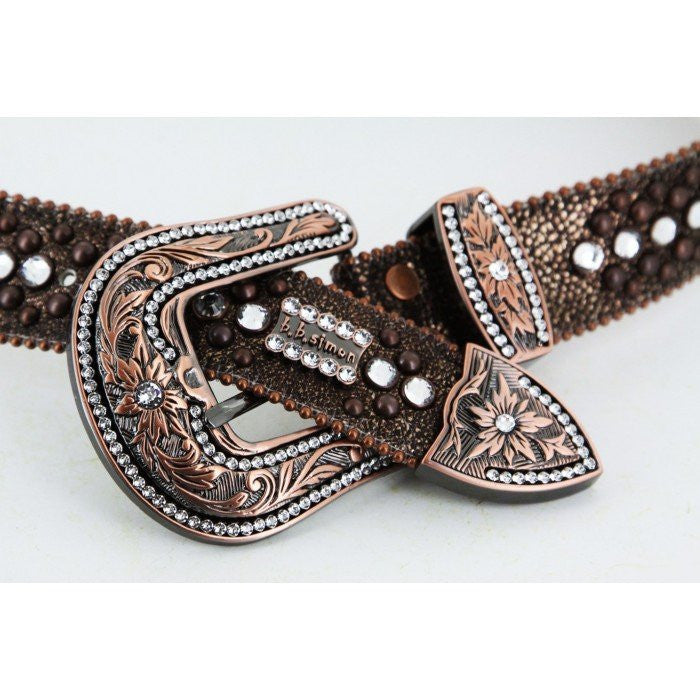 Chain belt - Metal & strass, gold & crystal — Fashion