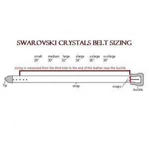 Swarovski Crystals Belt: Colorado Bronze