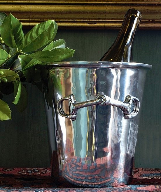 Derby Picnic Snaffle Bit Ice Bucket - Equine Luxuries