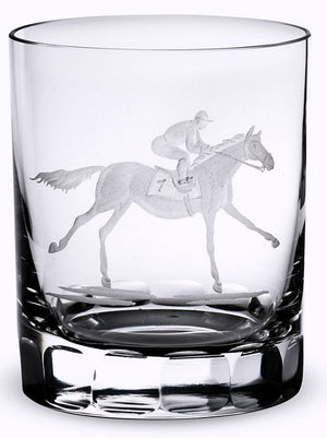 At The Track Engraved Crystal Barware Sets