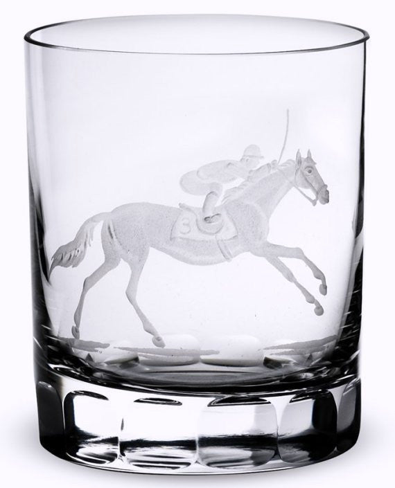 At The Track Engraved Crystal Barware Sets