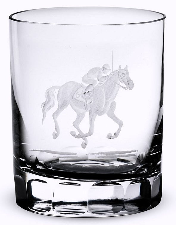 At The Track Engraved Crystal Barware Sets