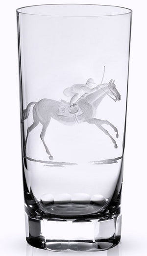 At The Track Engraved Crystal Barware Sets