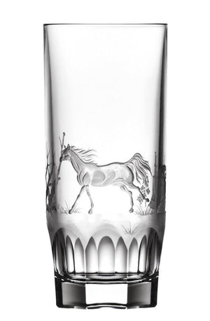 American Quarterhorse Engraved Crystal Barware Sets