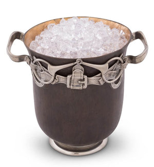 Deep Bronze Equine Ice Bucket