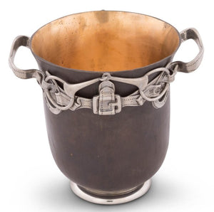 Deep Bronze Equine Ice Bucket