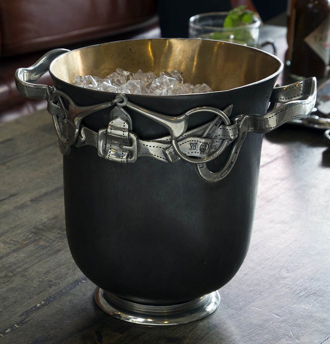 Deep Bronze Equine Ice Bucket