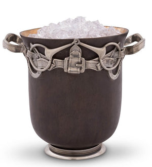 Deep Bronze Equine Ice Bucket