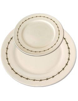 Barbed Wire Rustic Stoneware Set