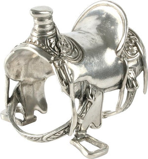 Western Saddle Napkin Ring Set