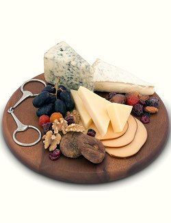 Acacia Wood Round Cheese Board