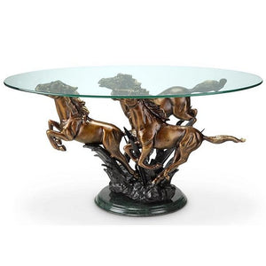 Equestrian decor table