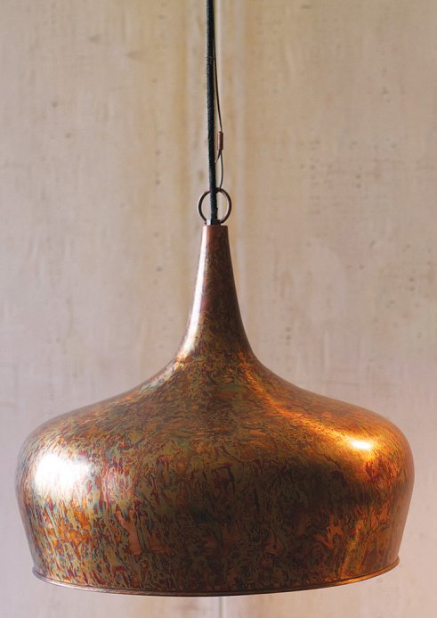 Molten Tear Drop Pendant Light