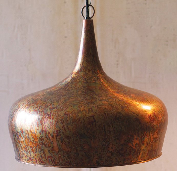 Molten Tear Drop Pendant Light