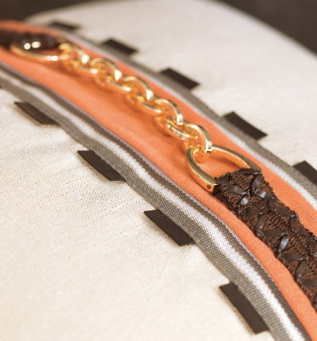 Western Braid Accent Pillow - Equine Luxuries