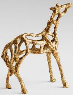 Gilded Stallion Sculpture - Equine Luxuries