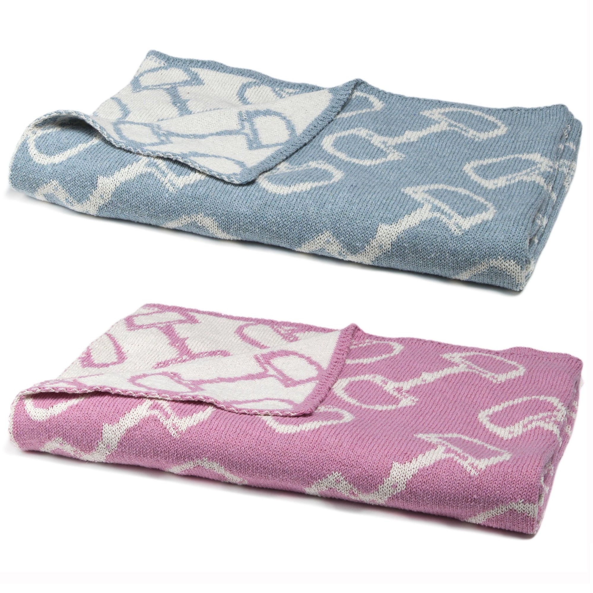 Eco Conscious Horse Bits Baby Throw